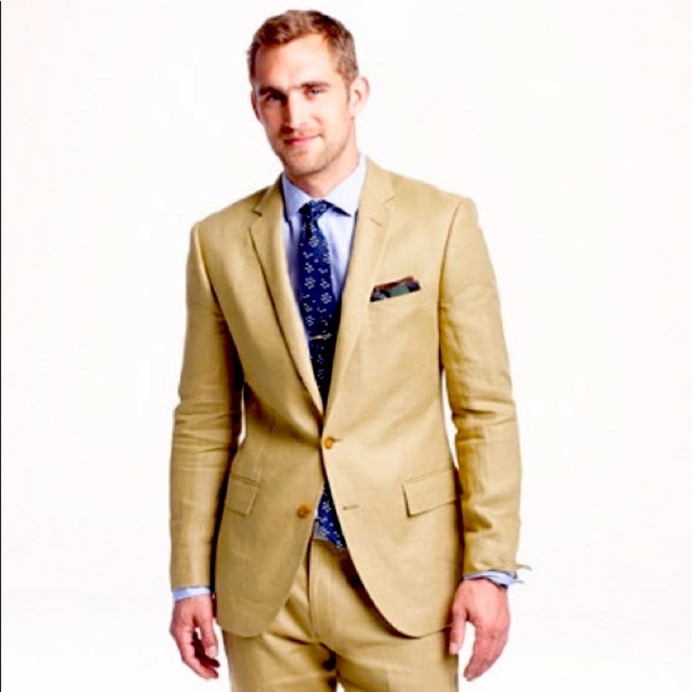 J. Crew SLIM THOMPSON SUIT IN Chino